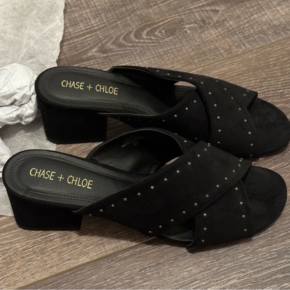 Chase + Chloe Butter soft suede Mule - Picture 4 of 11